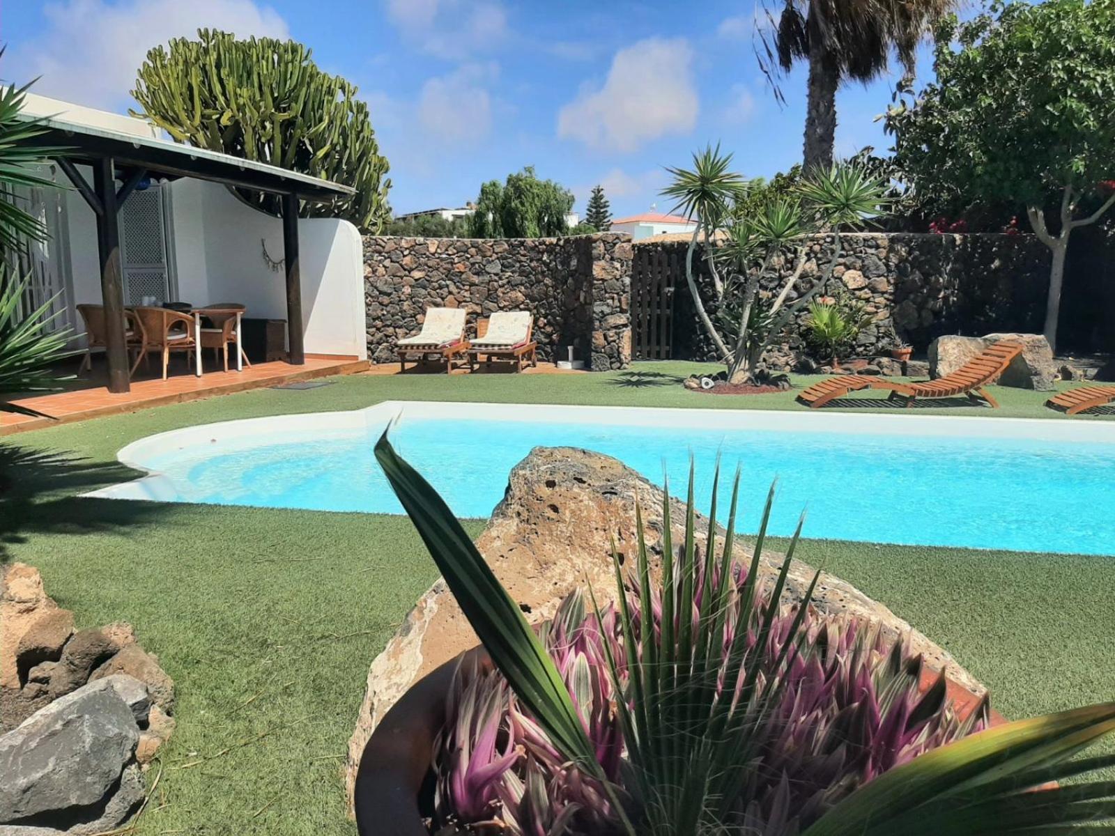 Casa Brujas Lajares Villa Eksteriør billede